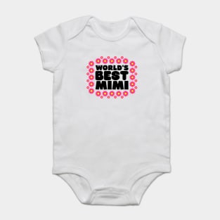 World's Best Mimi Baby Bodysuit